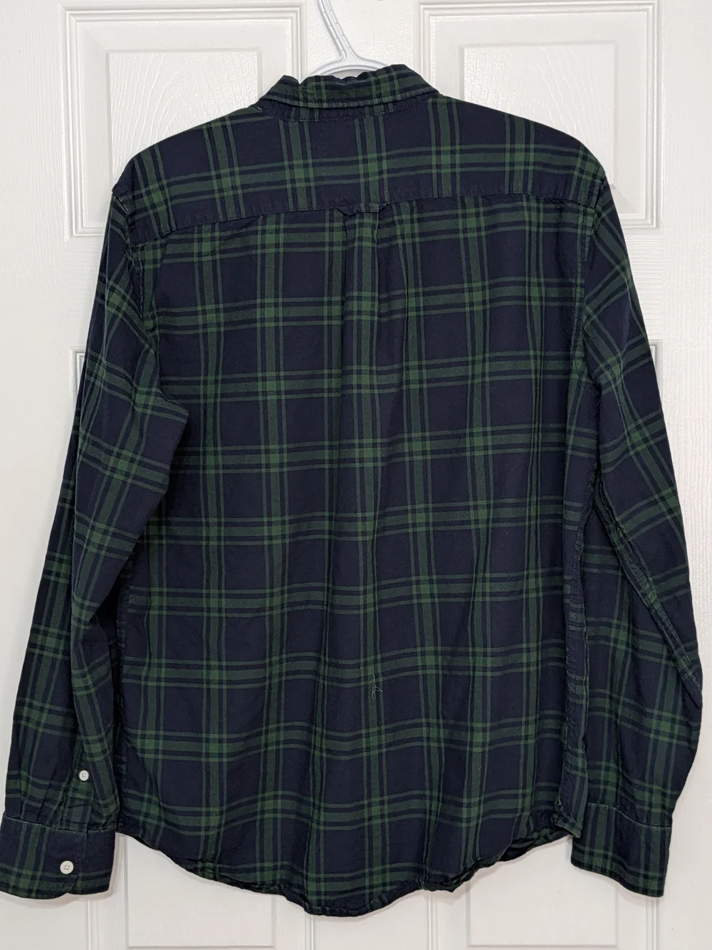 Joe Fresh Mens Plaid Button Down Shirt (Medium) Classic Fit Long Sleeve - Picture 3 of 3